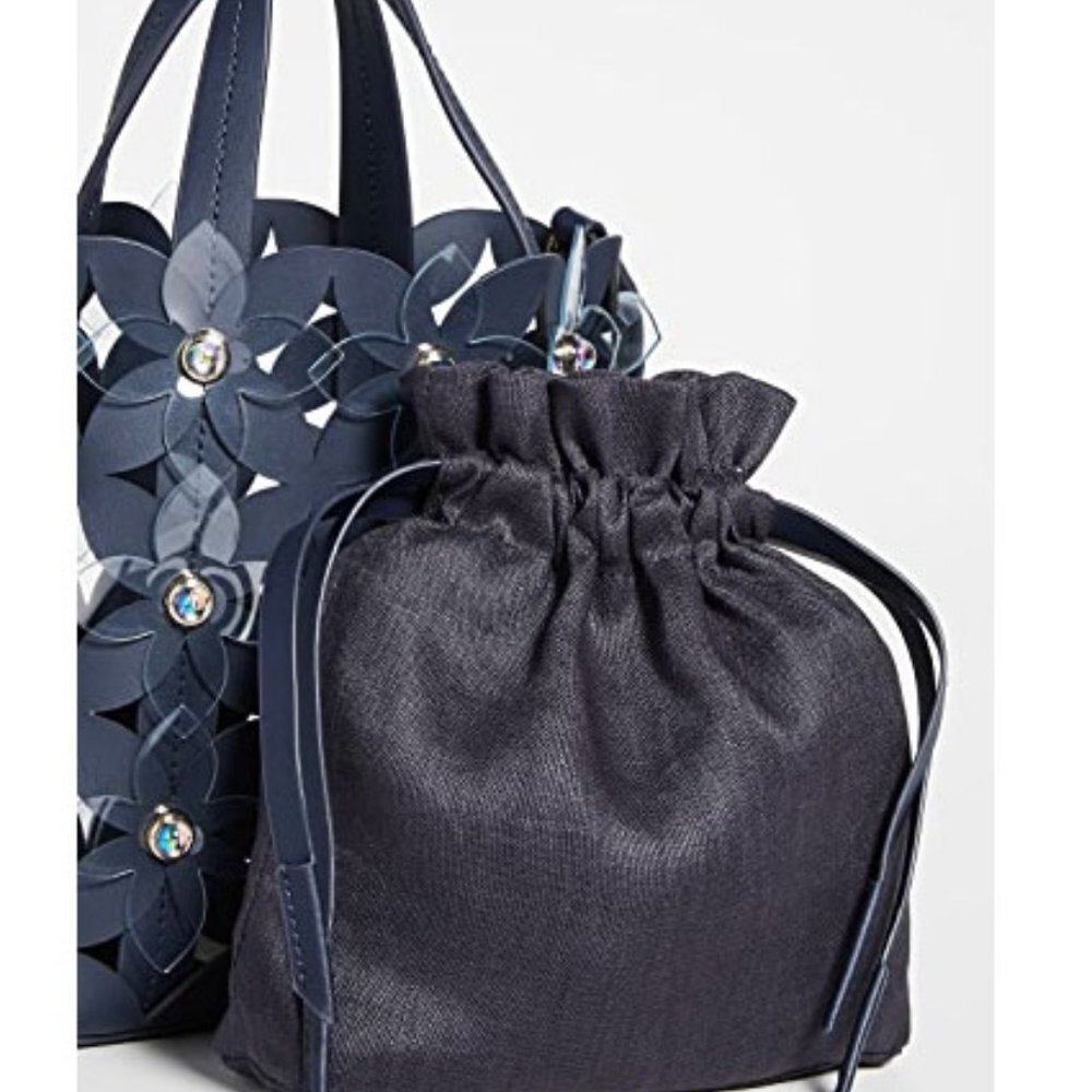 ZAC Zac Posen small floral bouquet north south bag - Picture 5 of 5